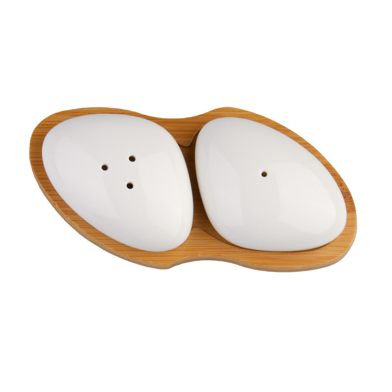 نمک و فلفل پاش بامبوم مدل استون کد B2837